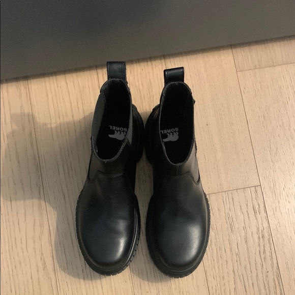 Sorel Black Waterproof Chelsea Boots | Women’s US8.5 - Picture 6 of 6